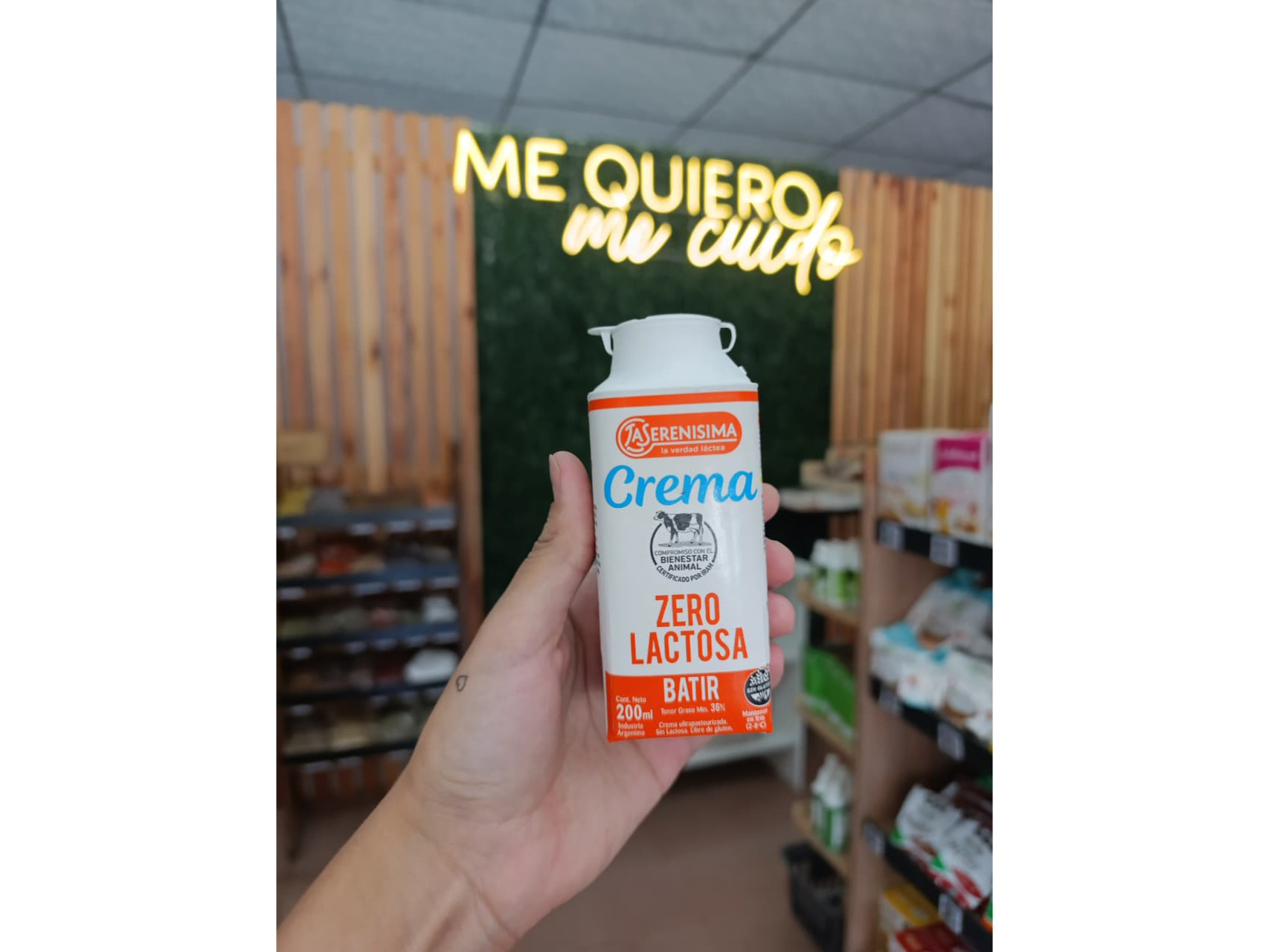 CREMA ZERO LACTOSA X 200 CC.