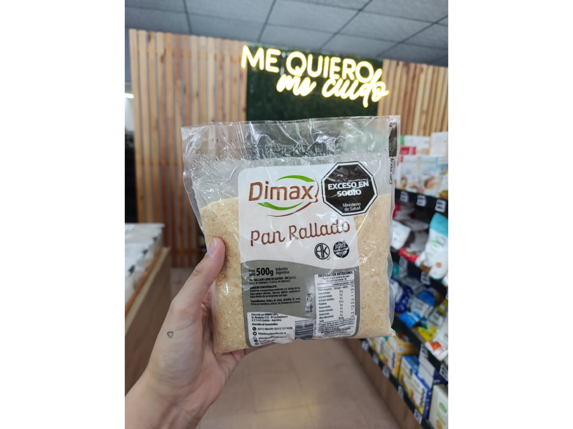 PAN RALLADO SIN TACC X 500GR