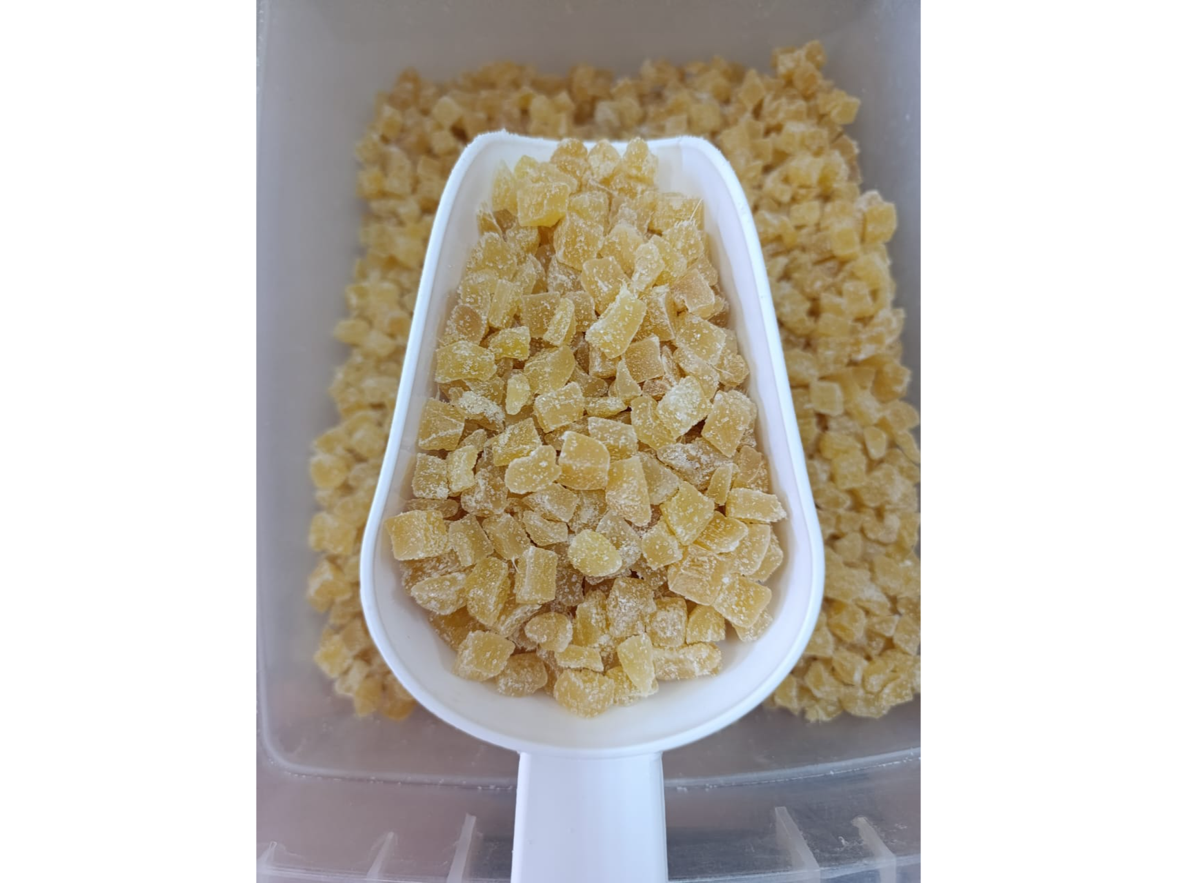 JENGIBRE GALSEADO EN CUBOS