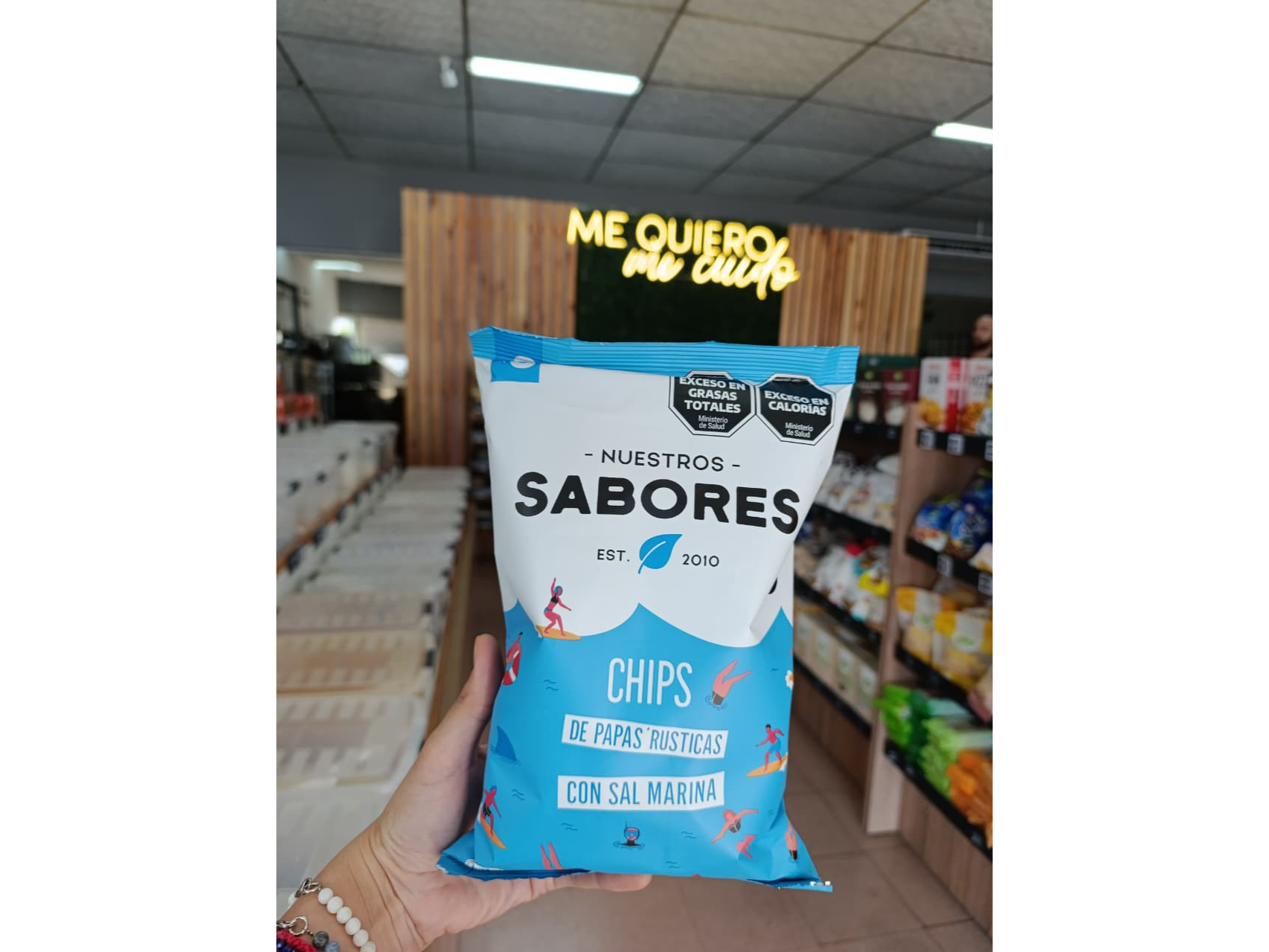 CHIP DE PAPA RUSTICA CON SAL MARINA