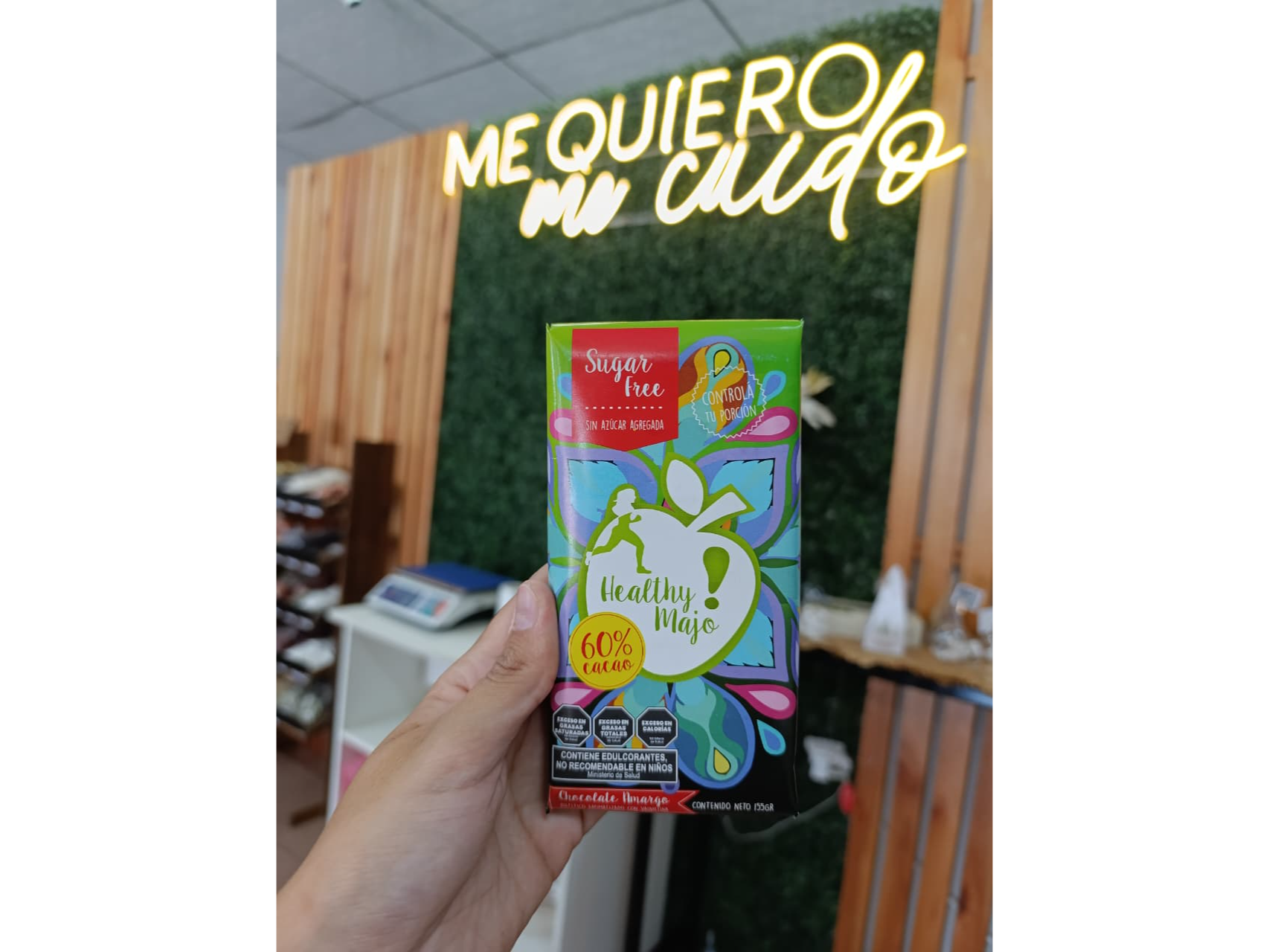 TABLETA CHOCO AMARGO 60% SIN AZUCAR X 155GR