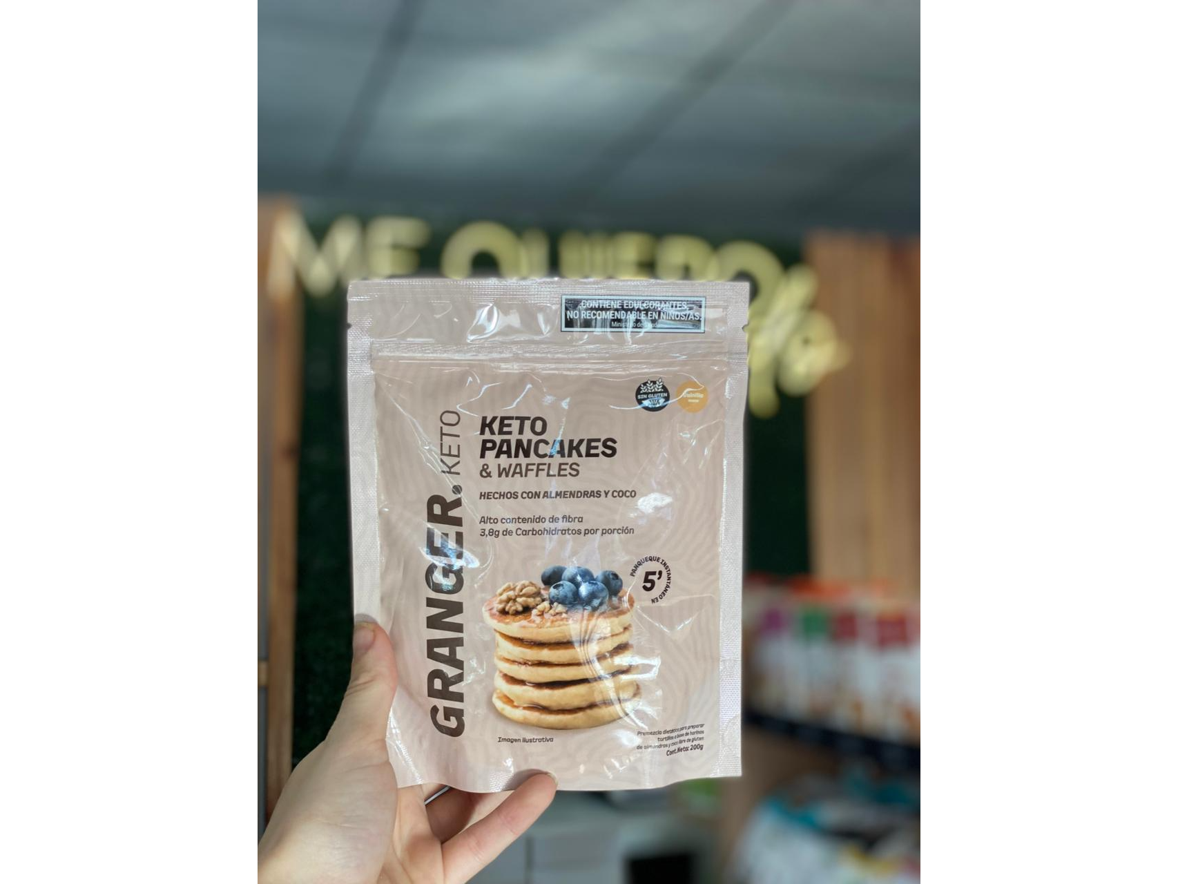 PANCAKES KETO DE VAINILLA "GRANGER"