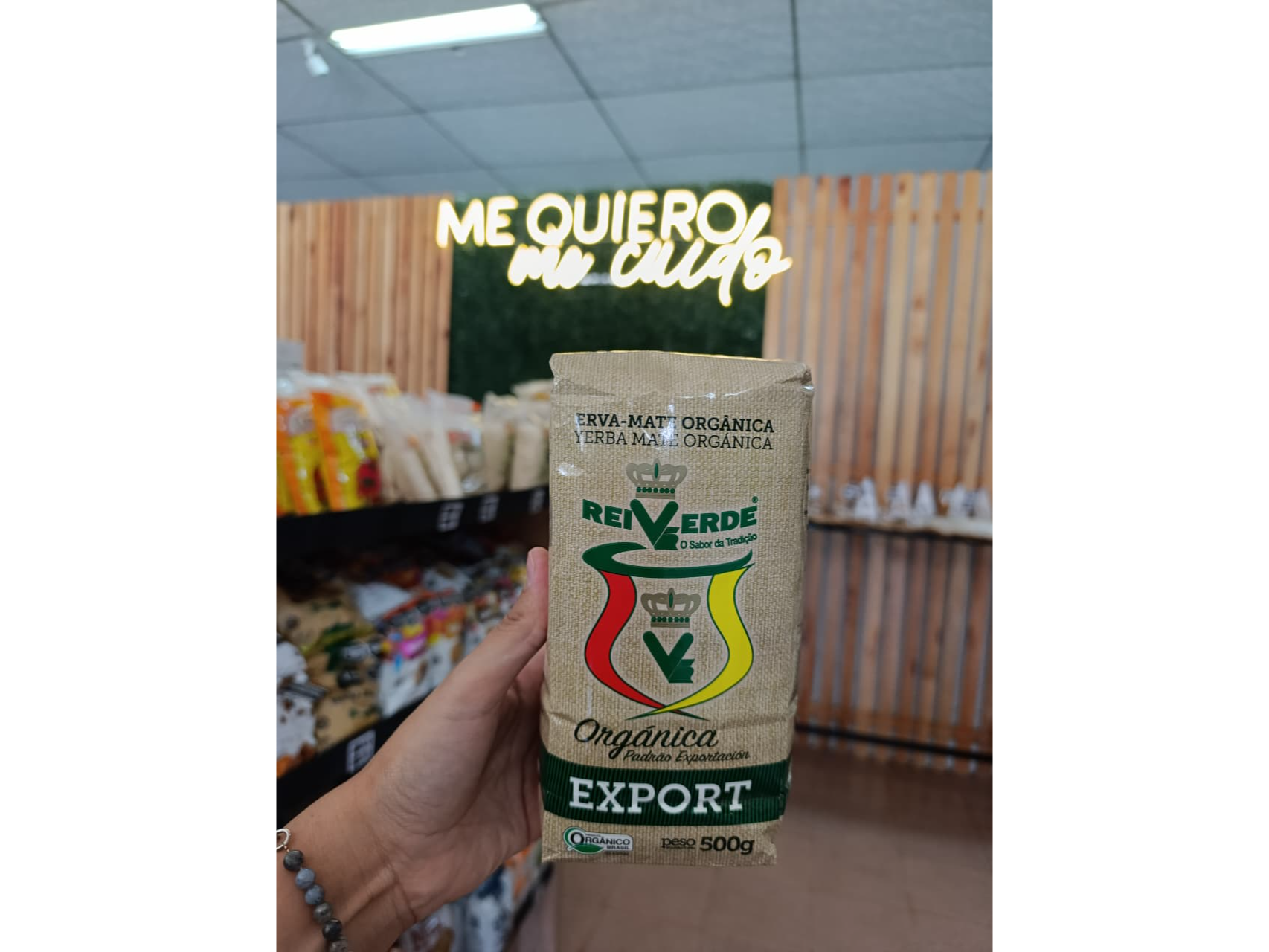 YERBA "REI VERDE" ORGÁNICA X 500 GR.