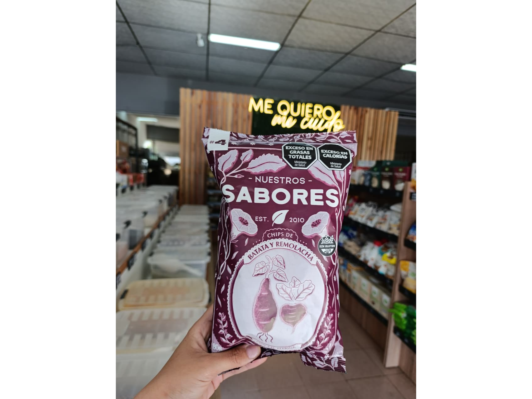 CHIP DE REMOLACHA, BATATAS Y SAL MARINA