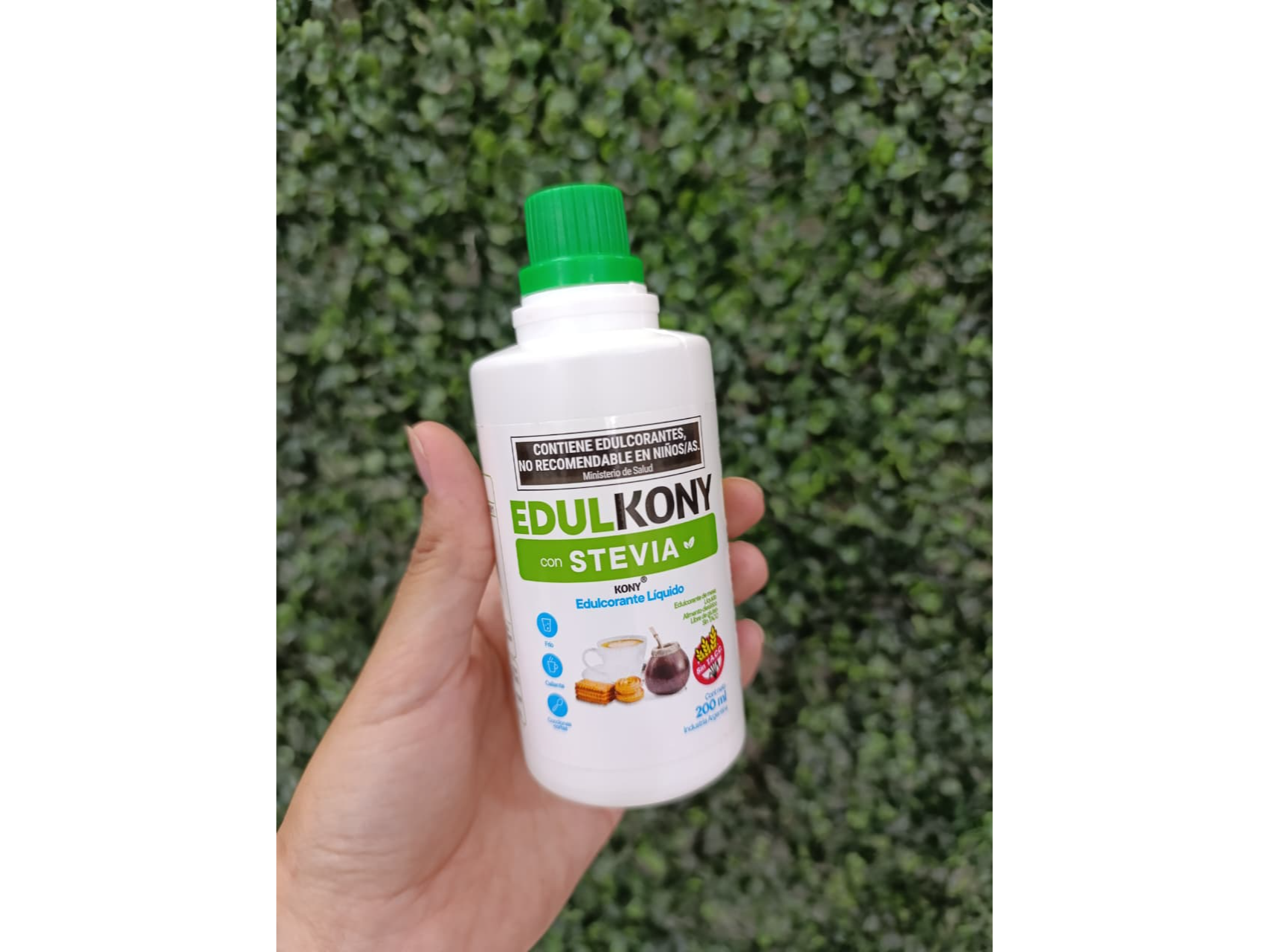 EDULKONY CON STEVIA LIQUIDO X 200ML