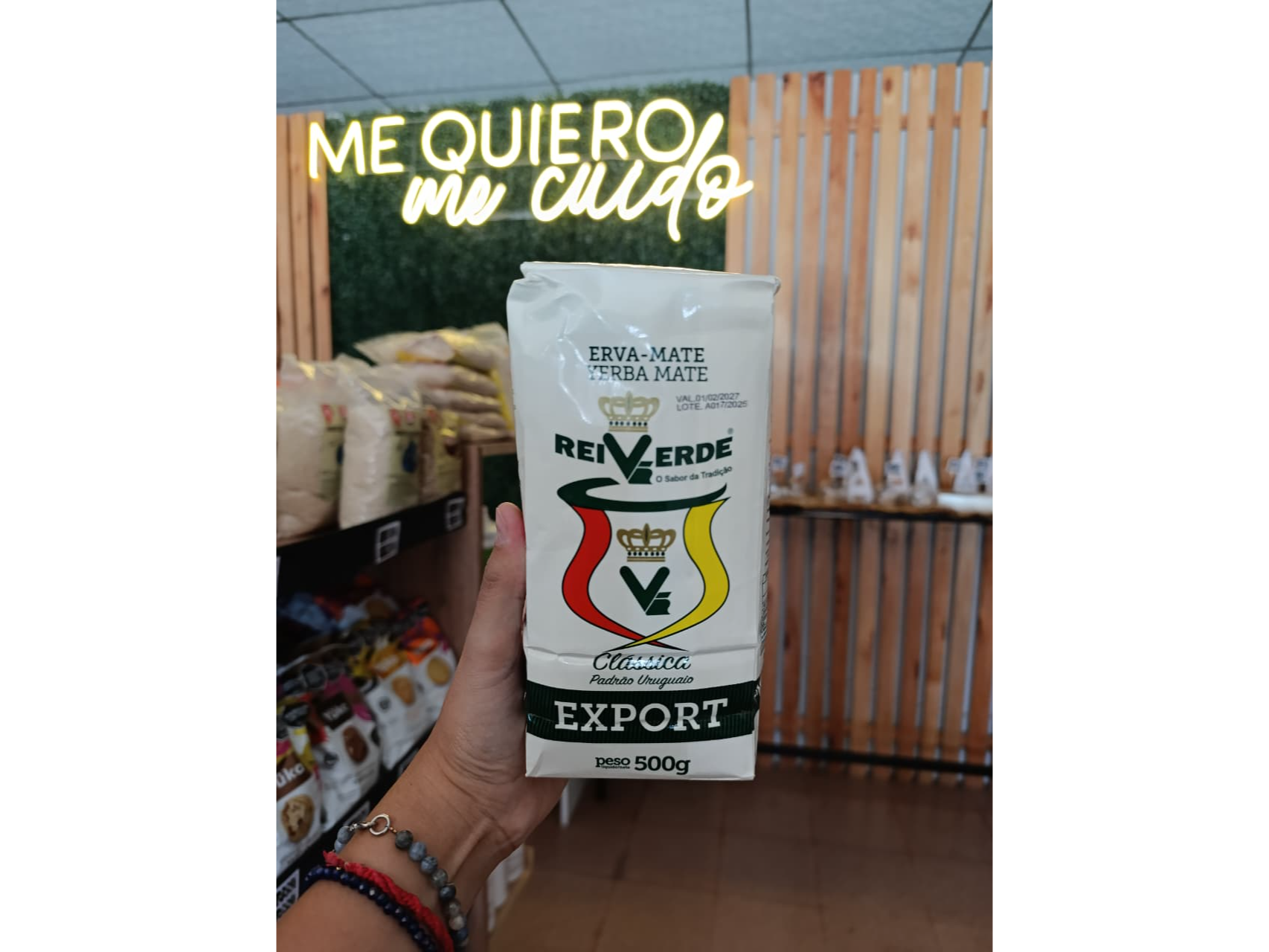 YERBA REI VERDE CLÁSICA X 500GR.