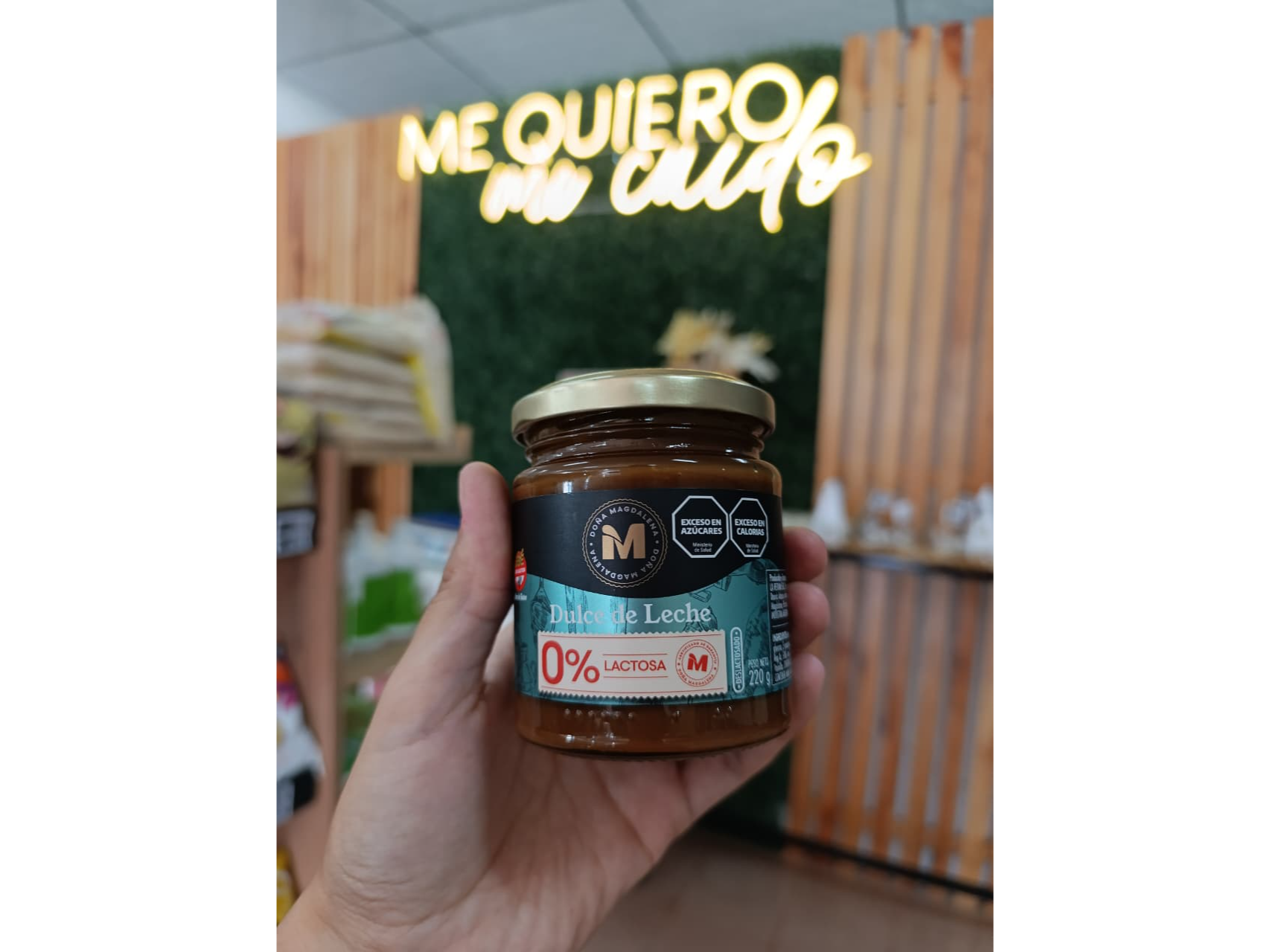 DULCE  DE LECHE 0 LACTOSA X 220 GR. "DOÑA MAGDALENA"