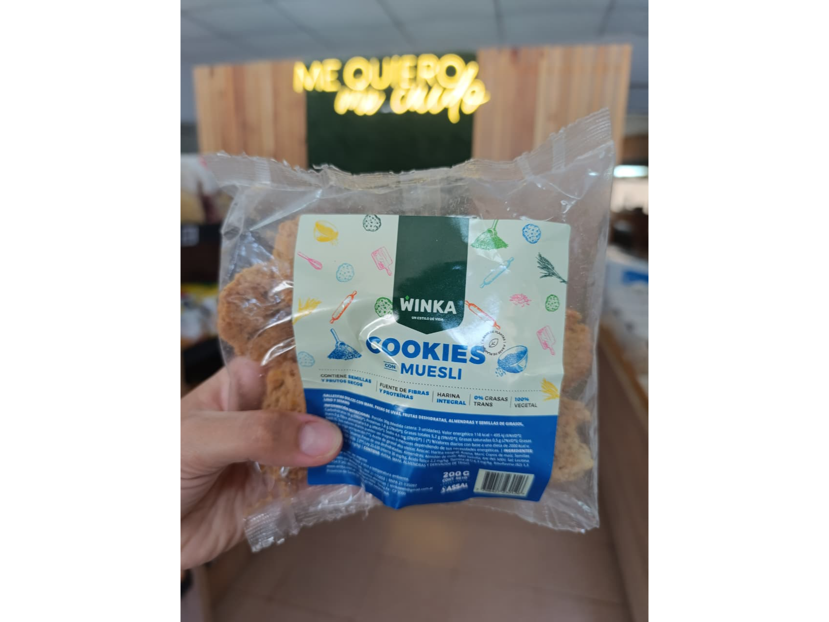 COOKIES MUESLI X 250GR