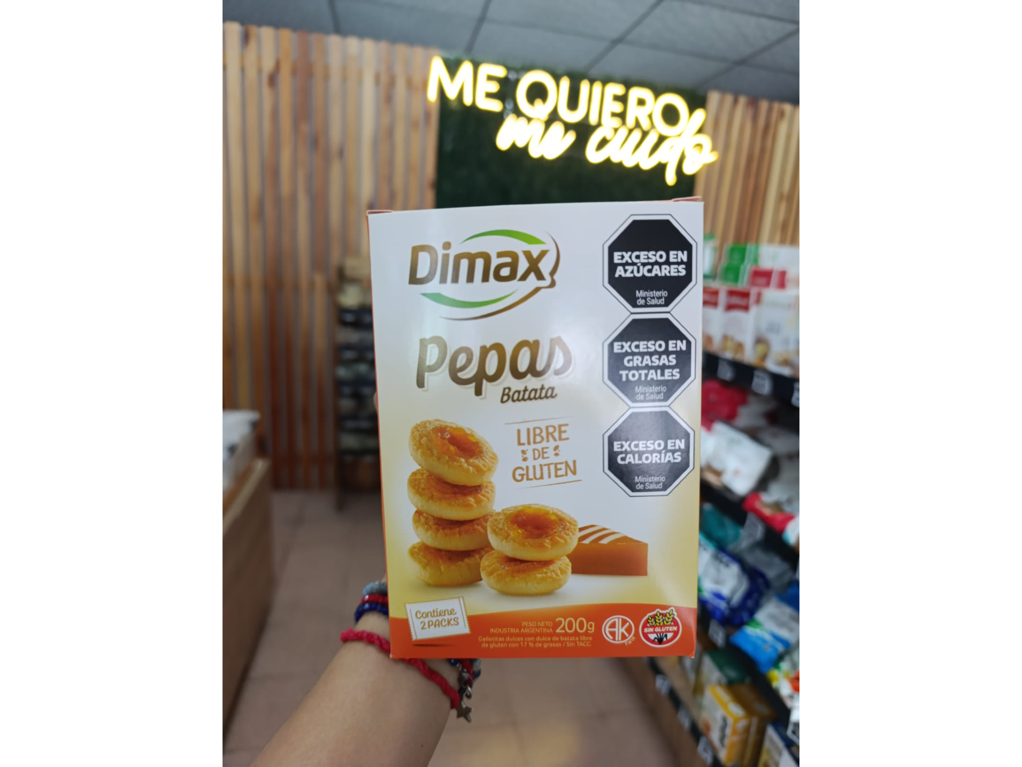 CAJA PEPA BATATA SIN TACC