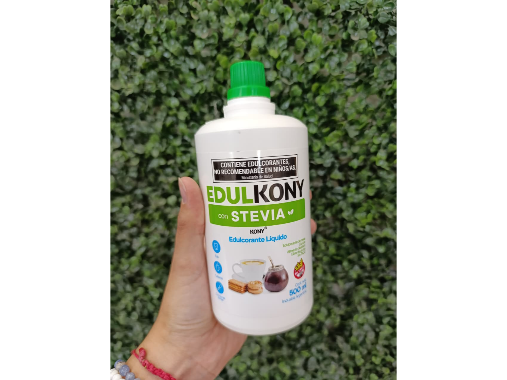 EDULKONY CON STEVIA LIQUIDO X 500ML