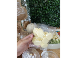 MEDALLON DE CHOCOLATE BLANCO "ESTACION LA FINCA"