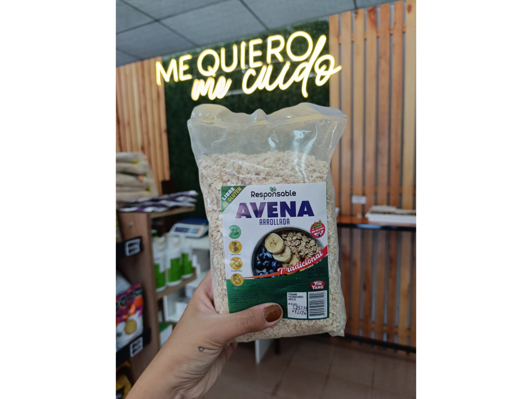 AVENA TRADICIONAL SIN GLUTEN x400gr