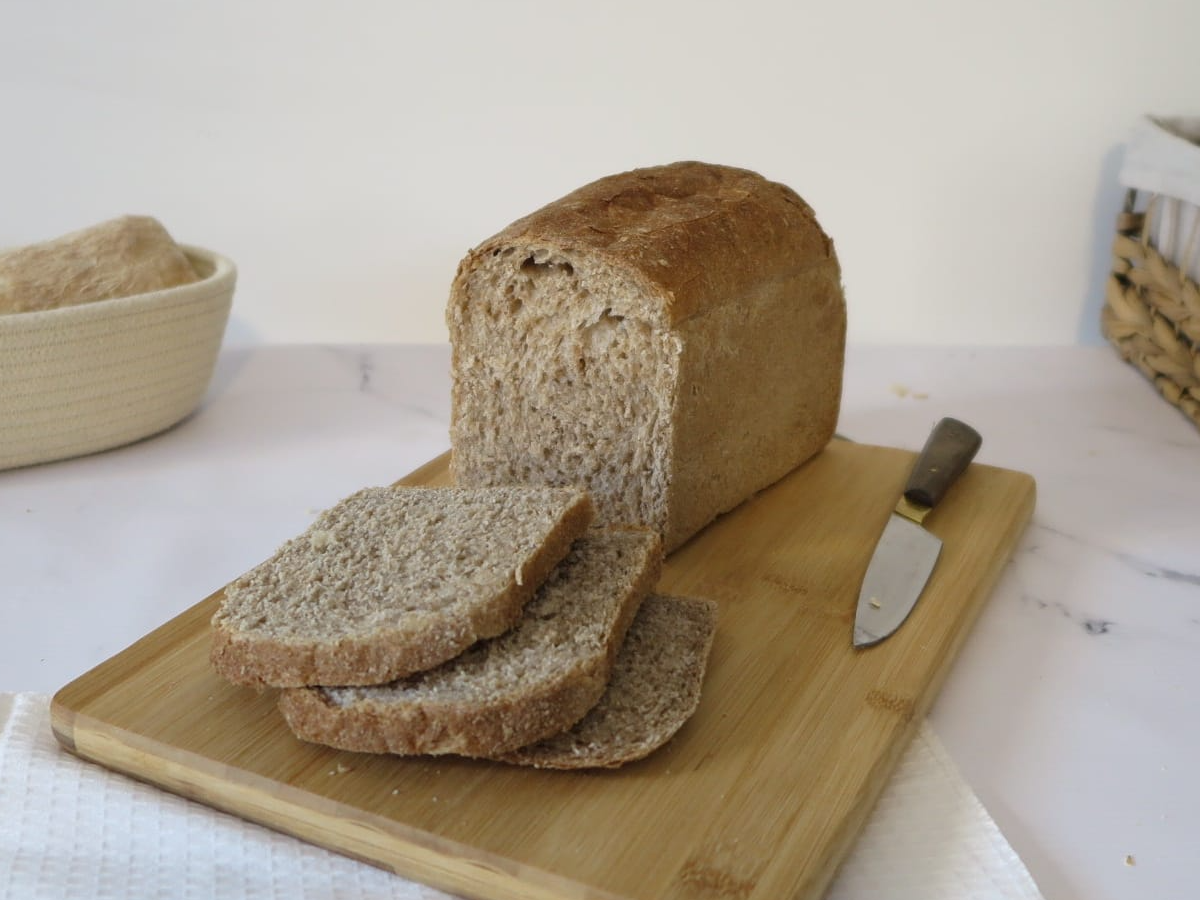 Pan integral con semillas