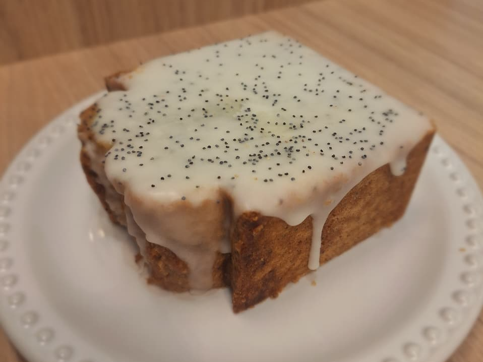 Budin de limon y amapola