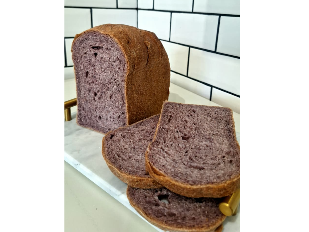 Pan de maiz morado