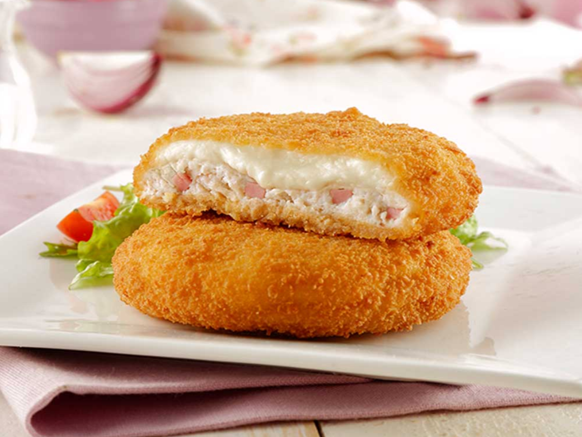 Medallones de Pollo, jamón y queso