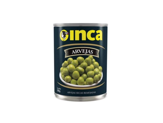 Arvejas en lata Inca