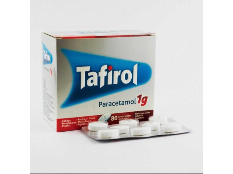 Tafirol de 1g x8
