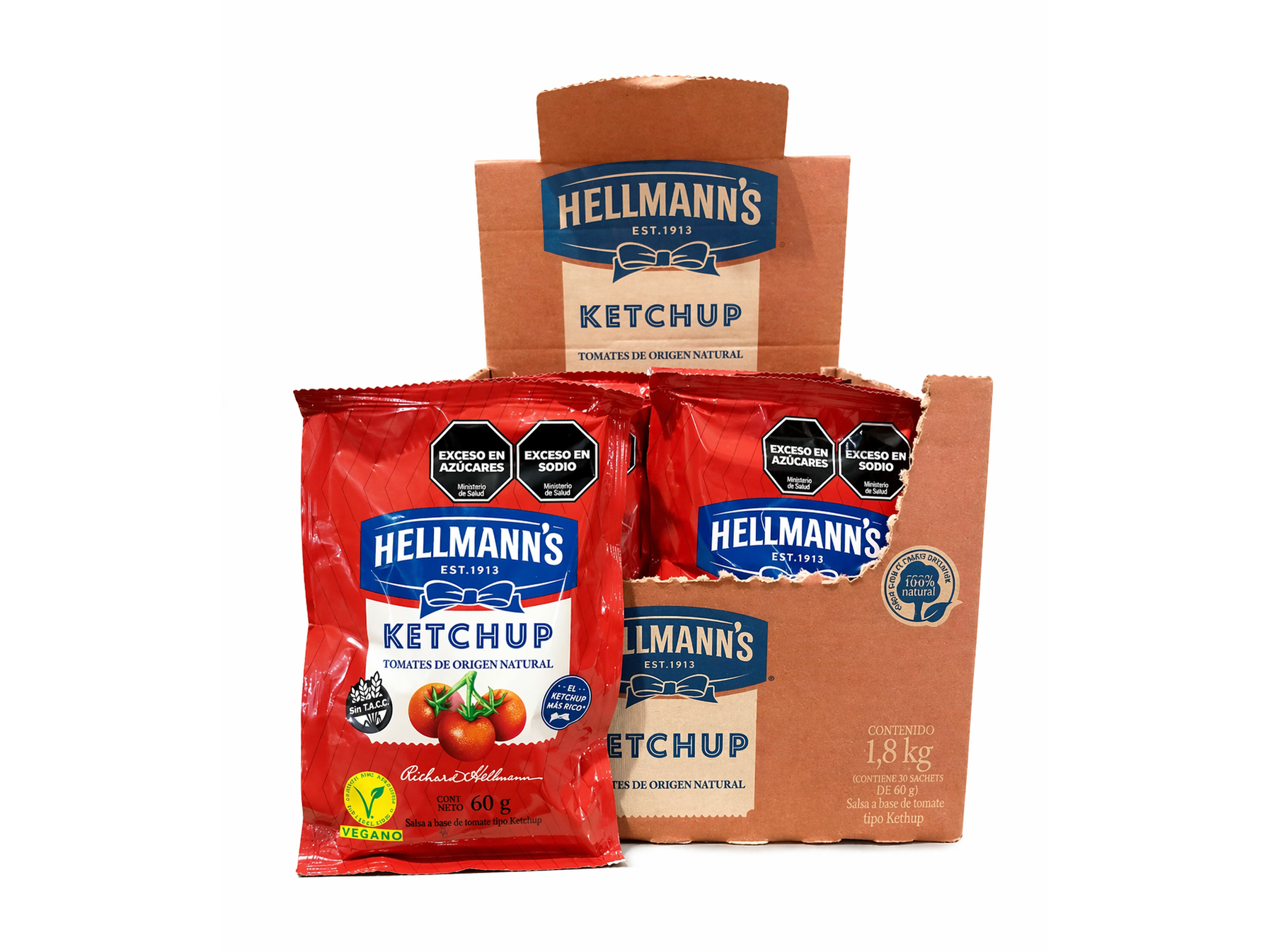 Ketchup Hellmans x30
