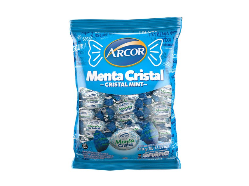 Caramelos Arcor menta