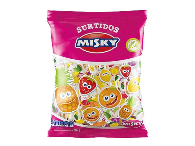 Caramelos masticable misky