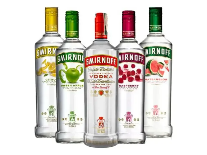 Smirnoff Vodka litro