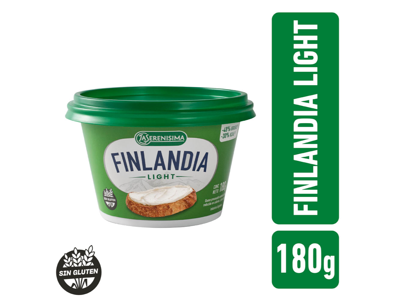 Queso Finlandia ligh 180g