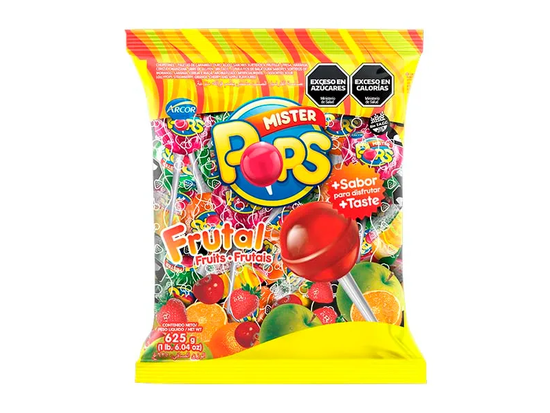 Chupetin pop frutal