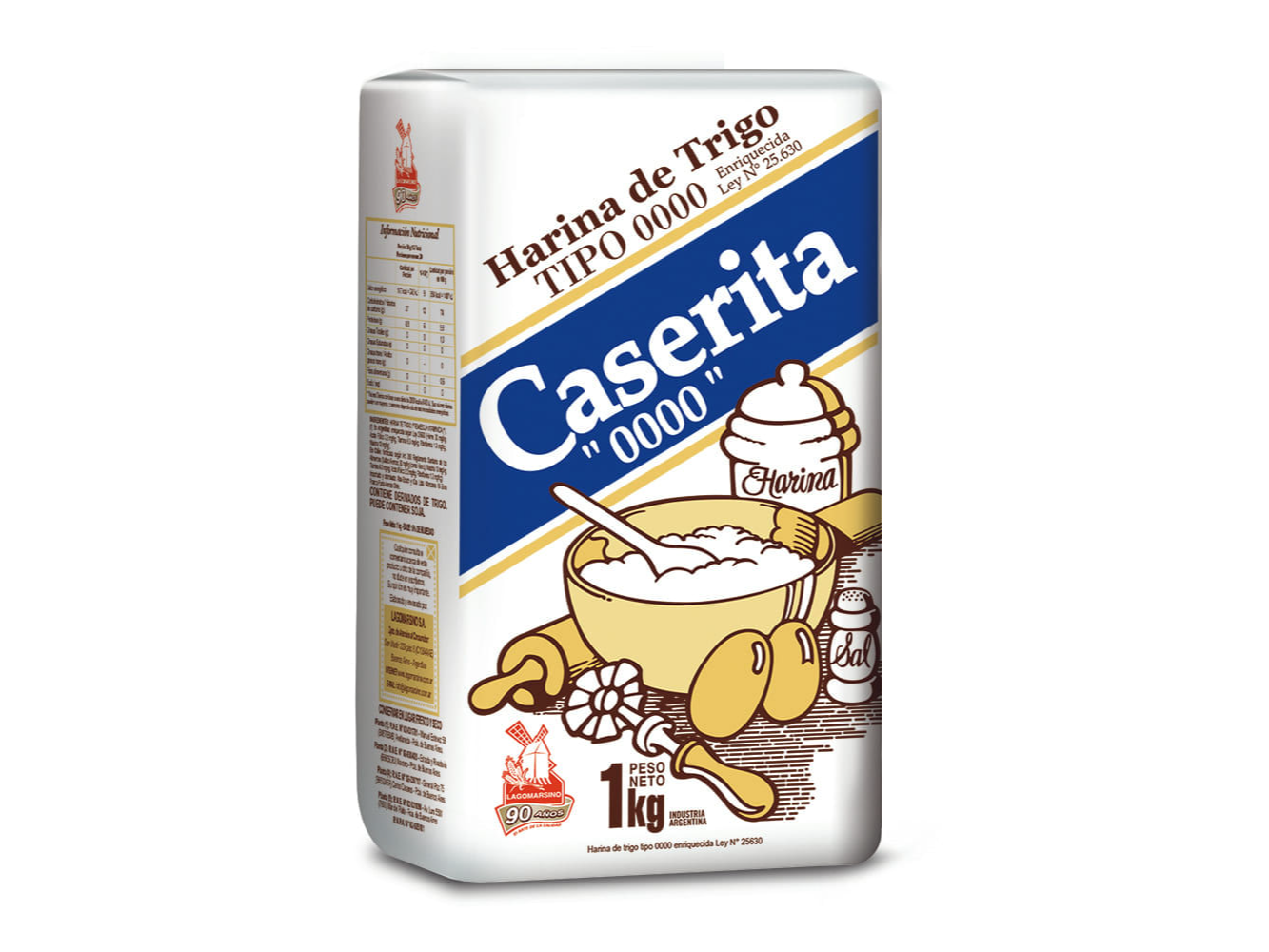 Harina Caseria 0000 x10