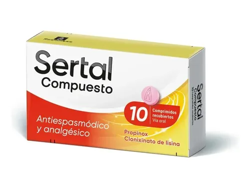 Sertal Compuesto x10