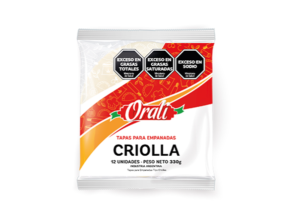Tapa de empanada orali