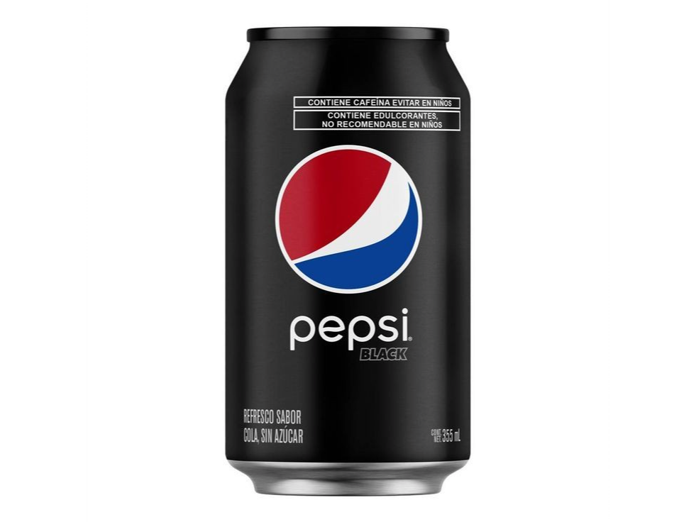 Pepsi lata black