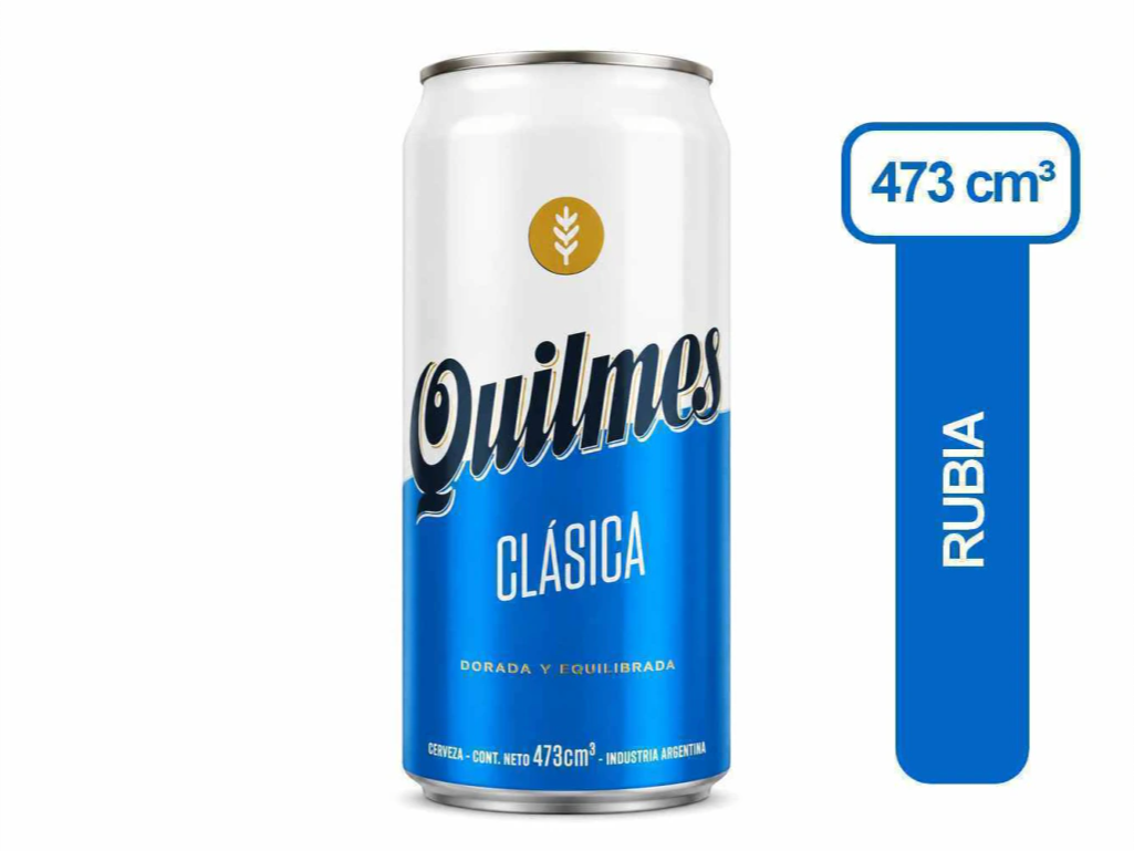 Quilmes lata 473cc