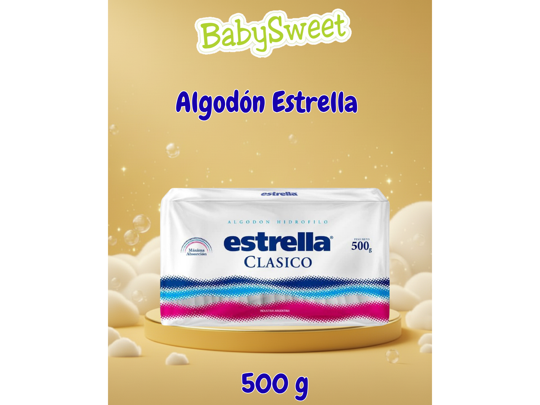 Algodón Estrella - 500g