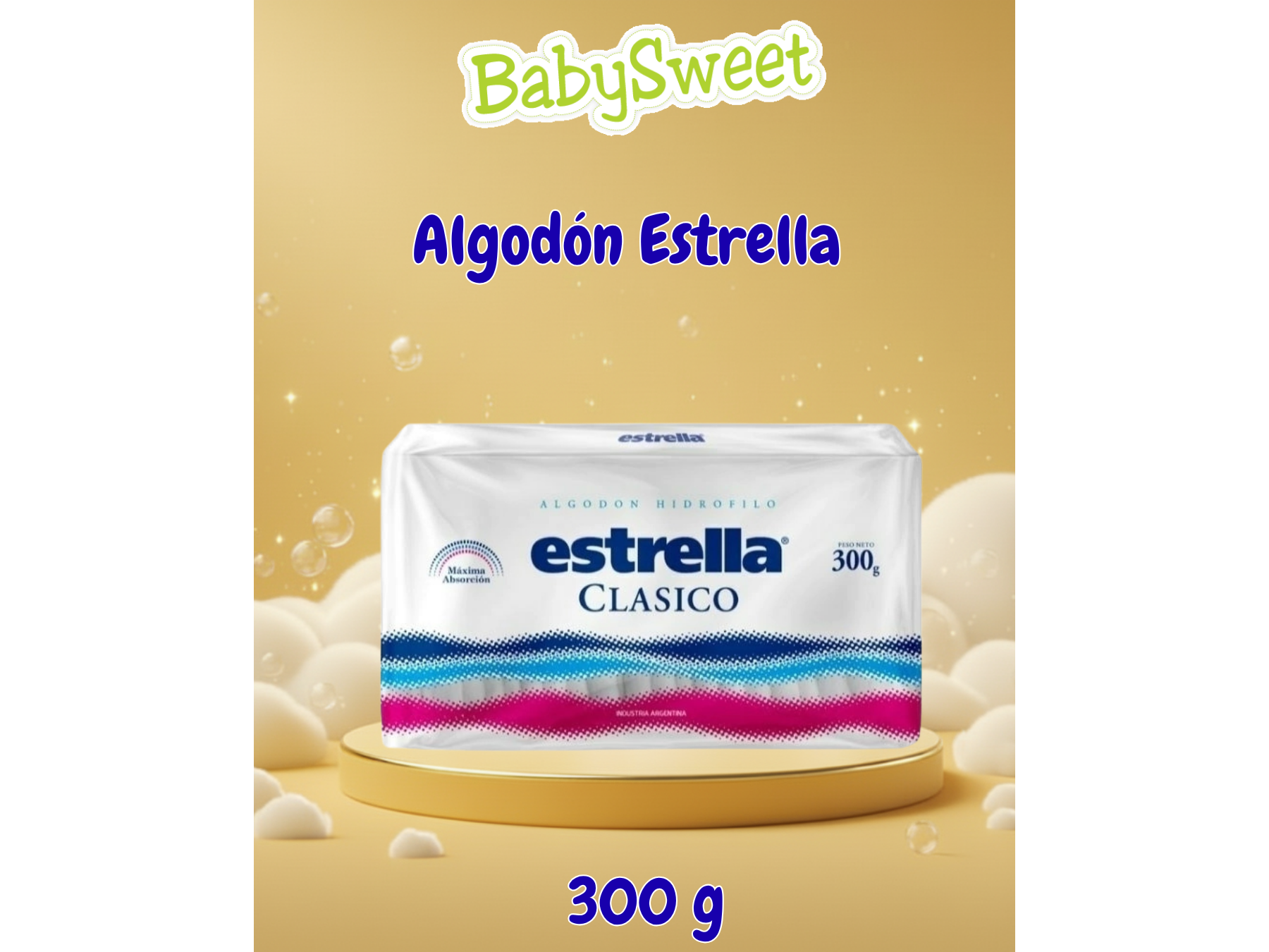 Algodón Estrella - 300g