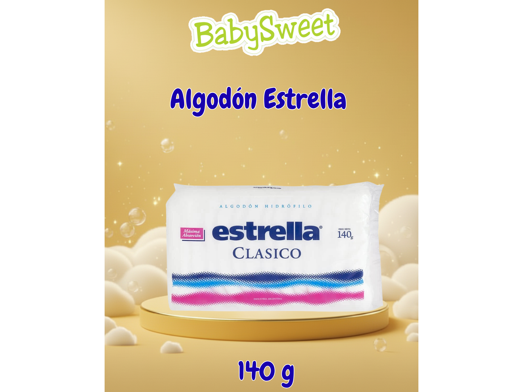 Algodón Estrella - 140g