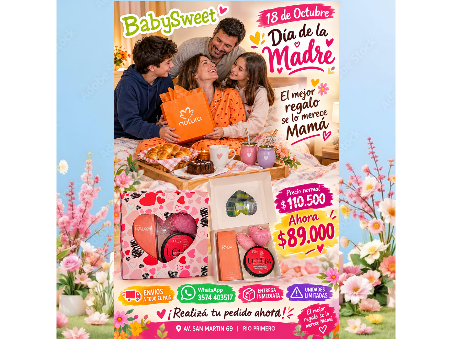 COMBO PERFUME KAIAK CLÁSICO FEMENINO + MANTECA CORPORAL + 2 JABONES CORAZÓN