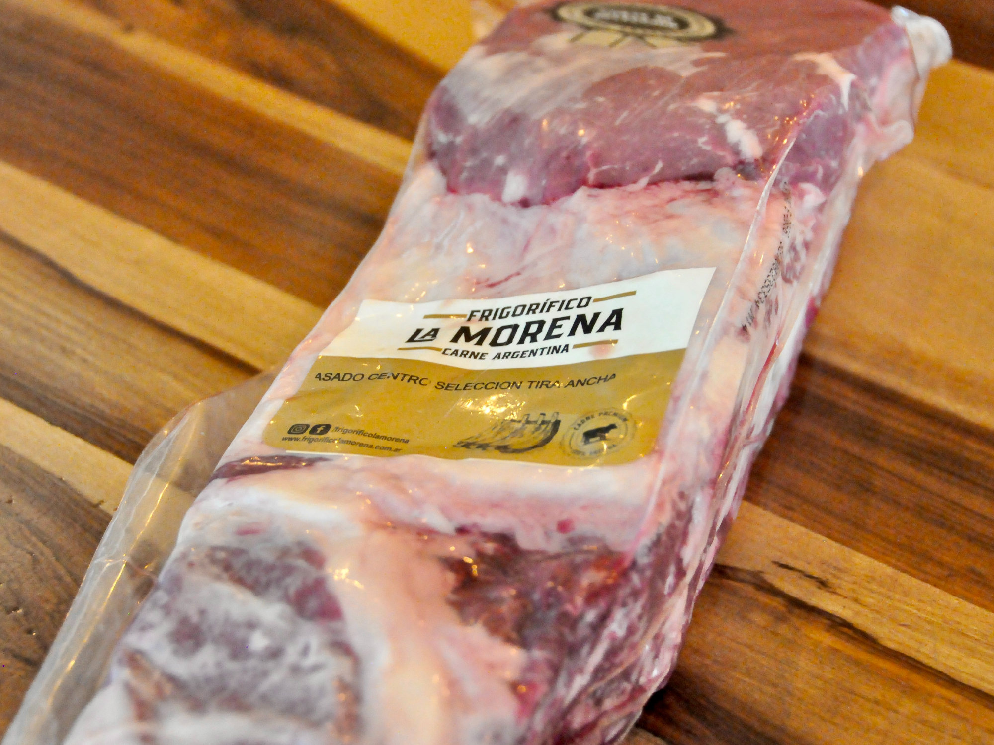 Asado centro selección tira ancha