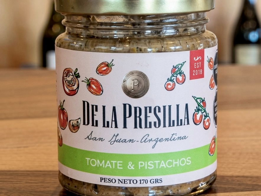 Pasta de Tomate y Pistacho 170gr