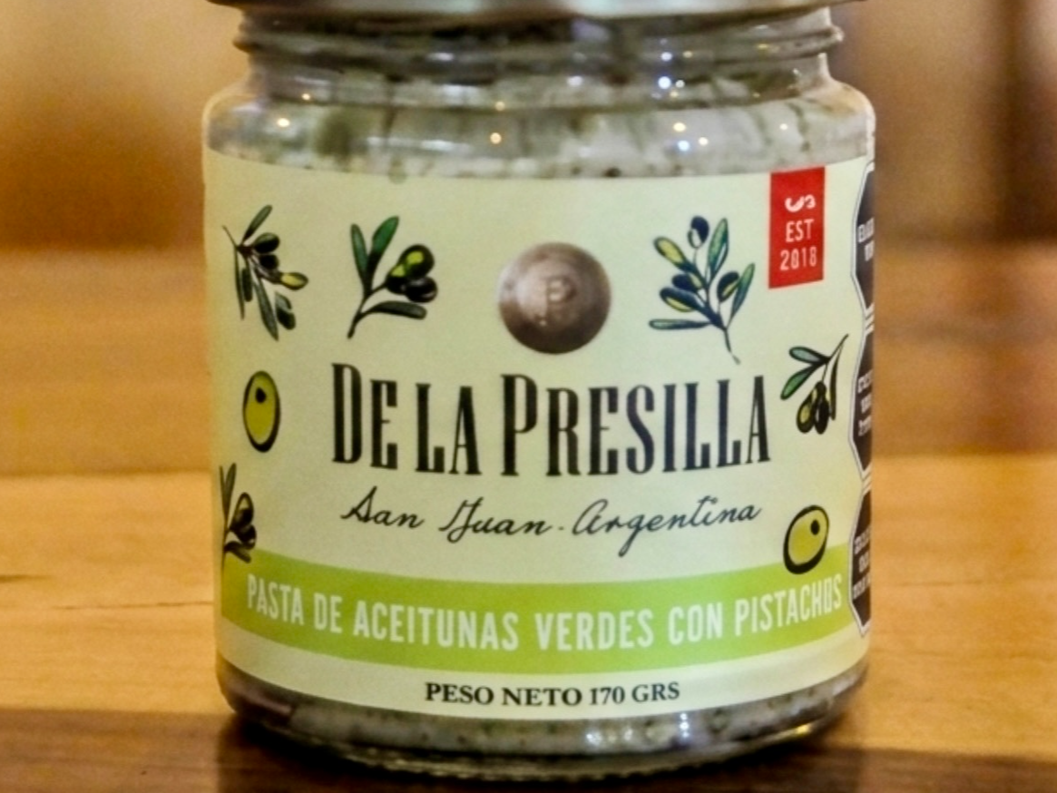 Pasta de Aceitunas Verdes con Pistacho 170gr