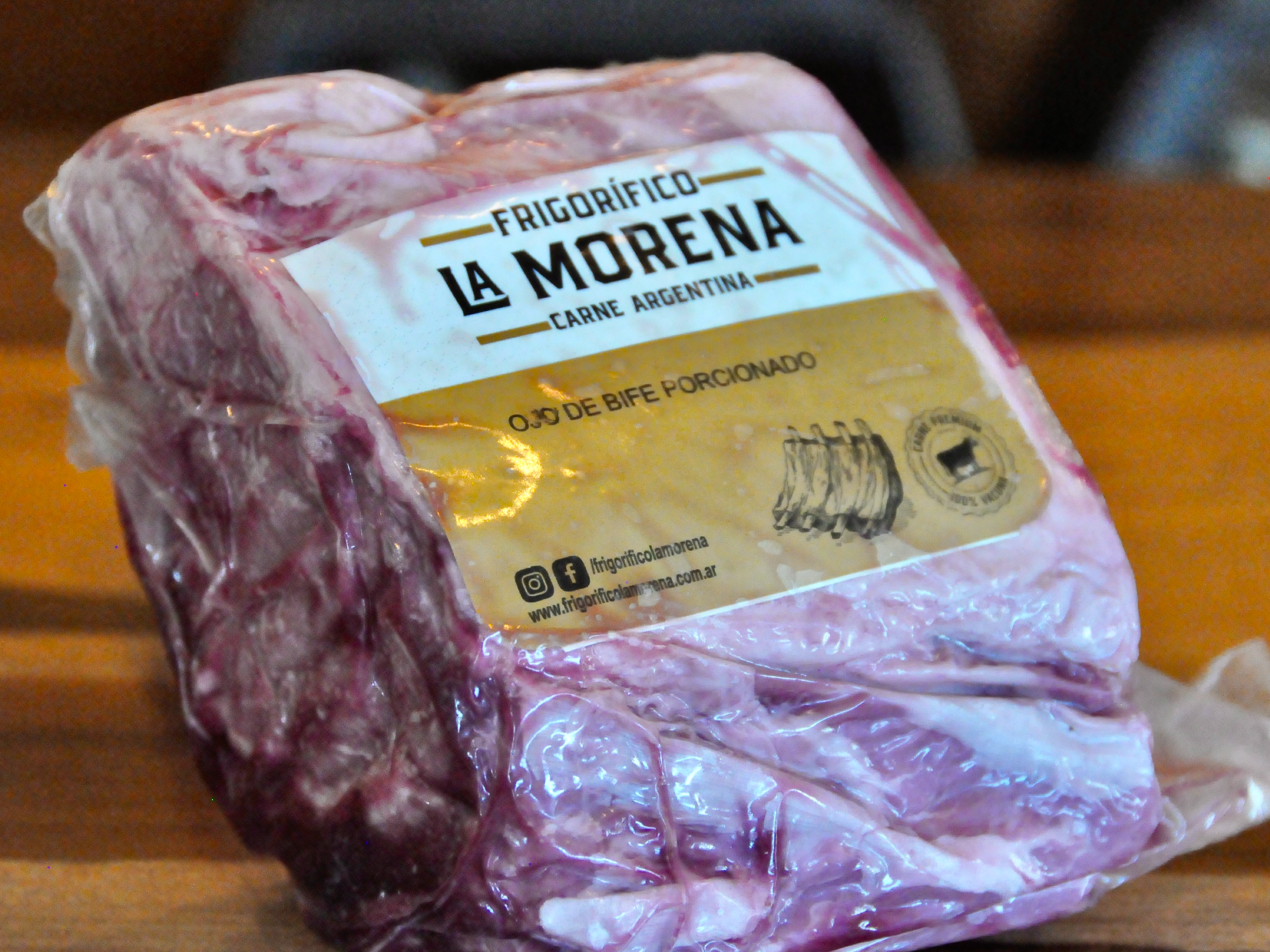 Ojo de bife porcionado