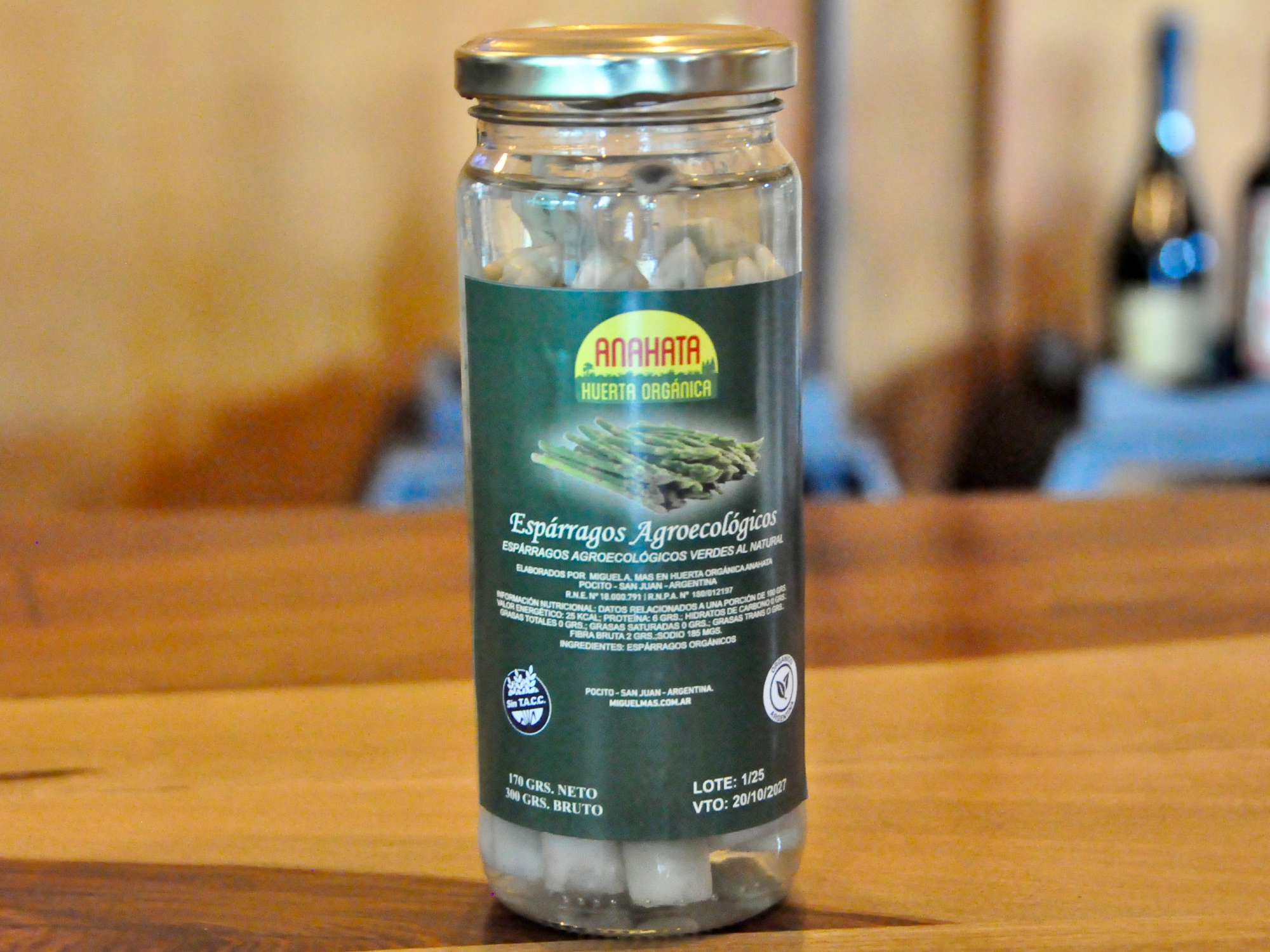 Esparragos Agroecologicos 170gr