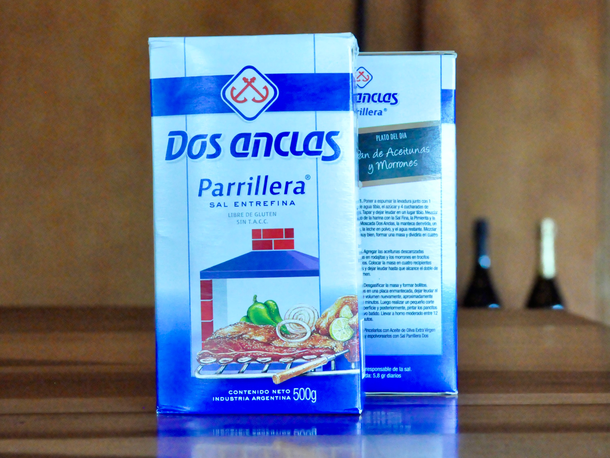 Sal Parrillera DOS ANCLAS (Carton)