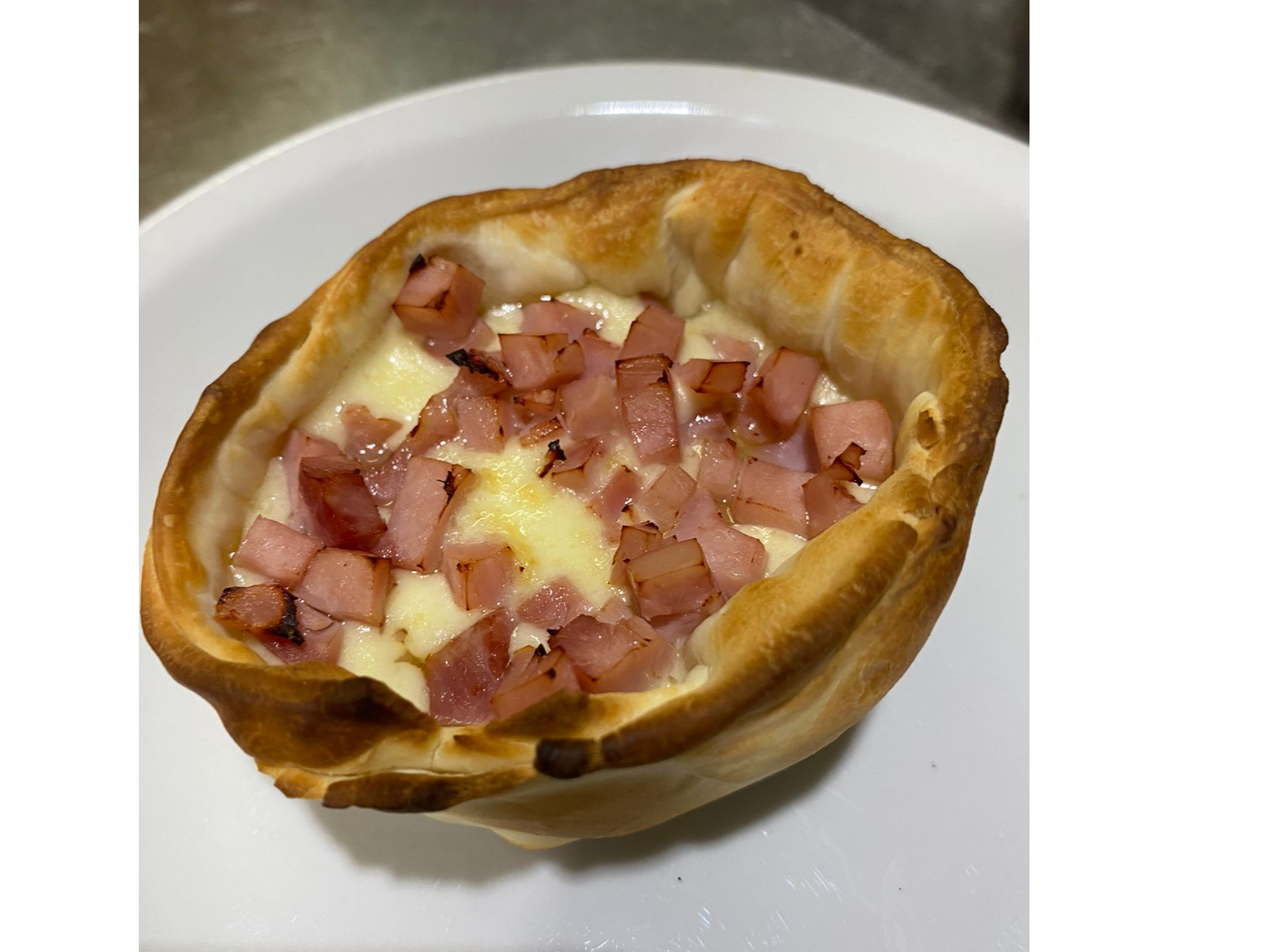 canastita jamon queso