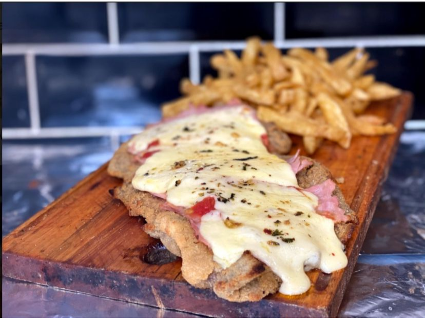 milanesa napolitana(para compartir)