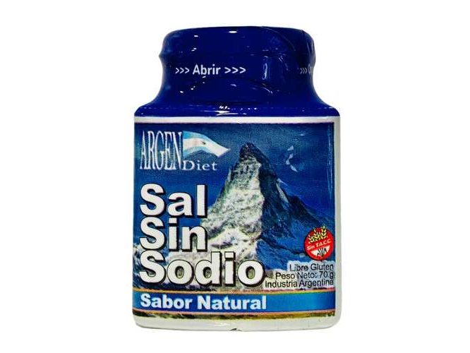 SAL SIN SODIO NATURAL - ARGENDIET