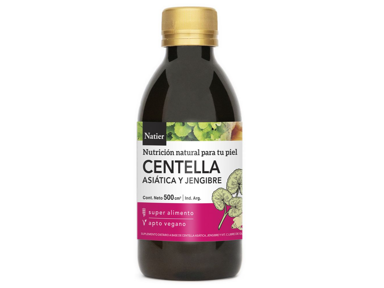 CENTELLA Y JENGIBRE X 250 CC NATIER