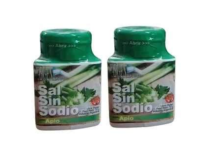 ARGENDIET SAL SIN SODIO X70GR  APIO