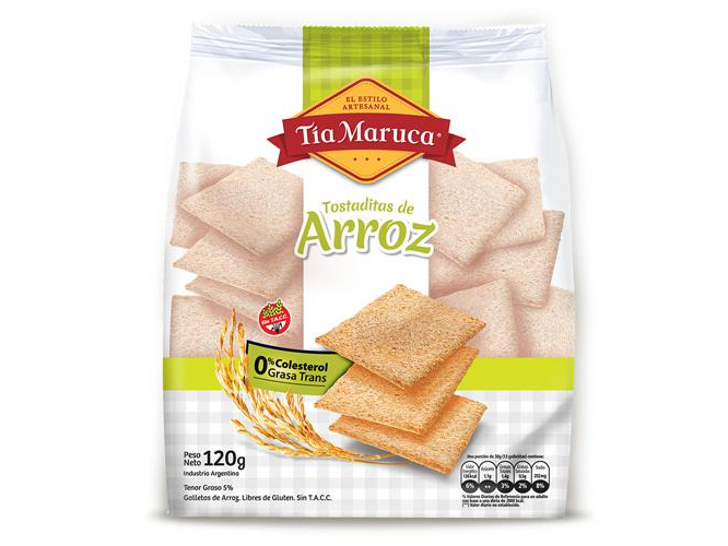 TOSTADITAS DE ARROZ TIA MARUCA