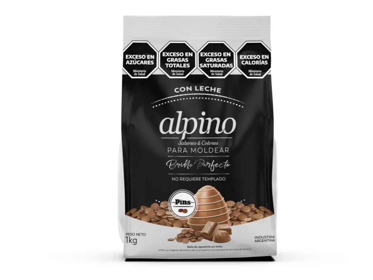 ALPINO CHOCO MONEDAS  SEMI AMARGO 100G
